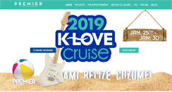 Desktop Screenshot of klovecruise.com